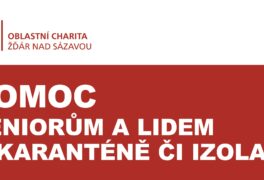 Pomoc seniorům a lidem v karanténě či izolaci